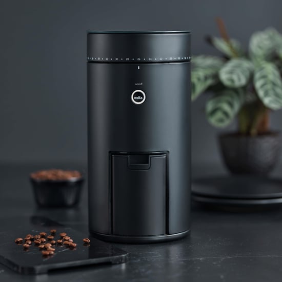 Wilfa - Uniform+ 58mm Flat Gear Coffee Grinder with Scale - Black - WSFBS-200B - Coffee Sapiens 